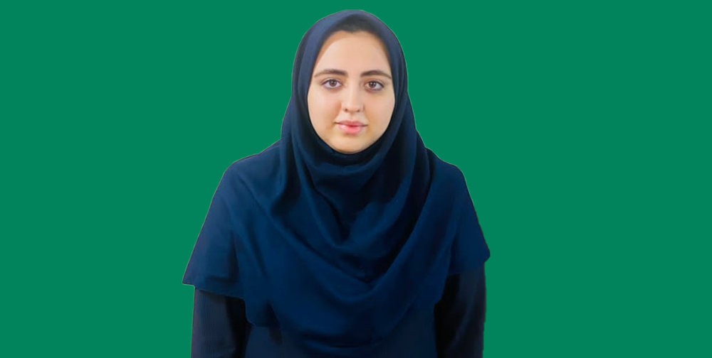 فاطمه ناطقی مسئول روابط عمومی دبیرستان سلام رسالت