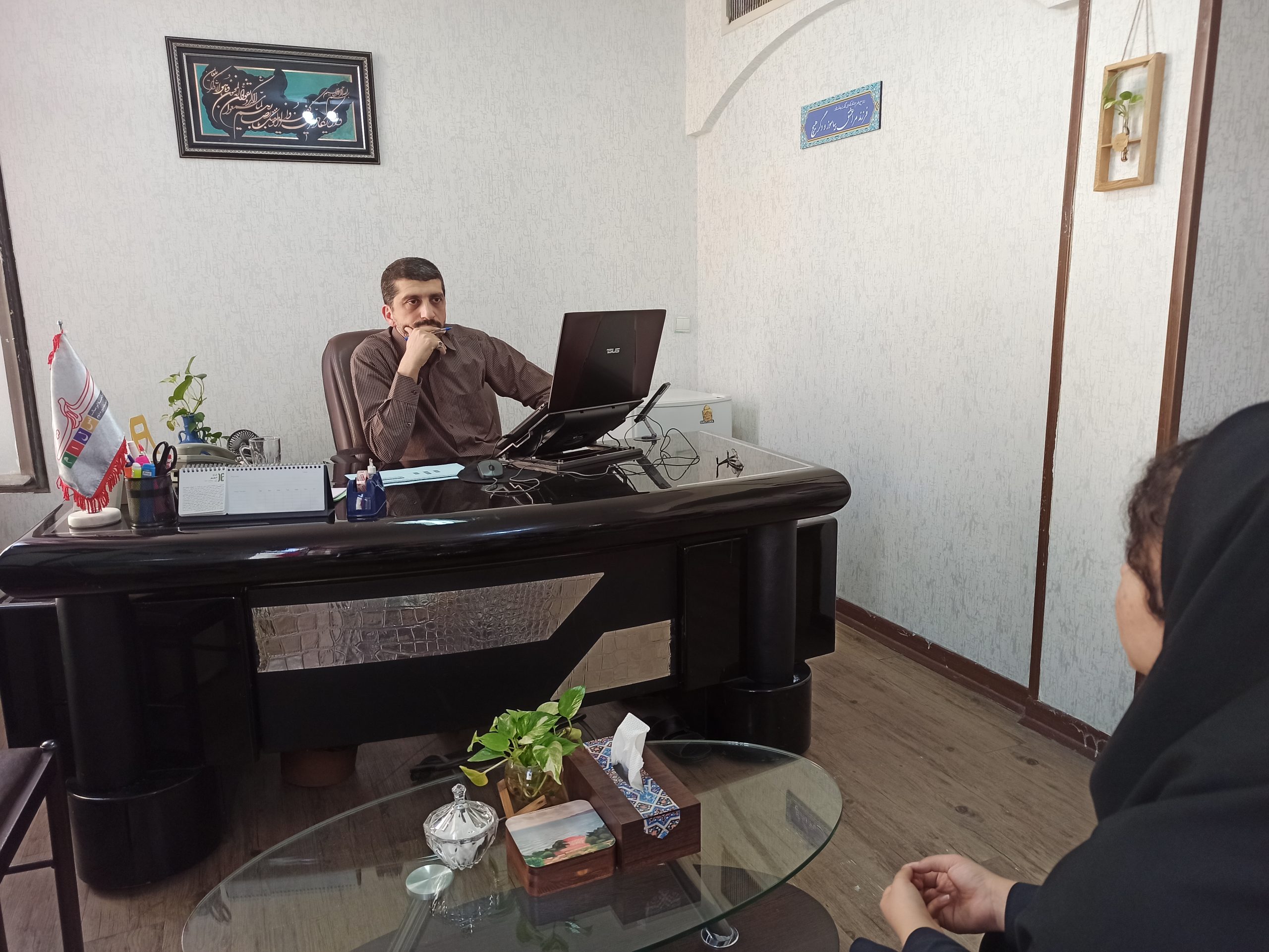 جلسات مشاوره فردی با مسئول پایه دوازدهم جناب آقای نعمتی فر